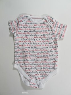 Body pro děti s nápisem secondhand Body pro děti s nápisem secondhand