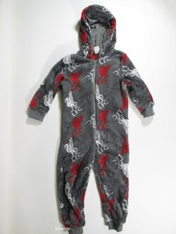 Fleesový overal pro kluky šedý secondhand Fleesový overal pro kluky šedý secondhand