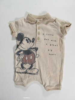 Overal s pruhy pro kluky secondhand Overal s pruhy pro kluky secondhand