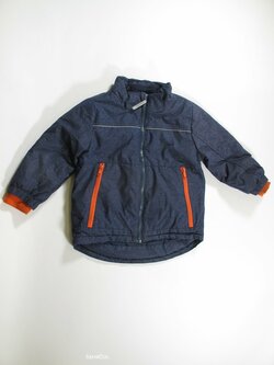Modrá bunda pro kluky přechodová secondhand Modrá bunda pro kluky přechodová secondhand