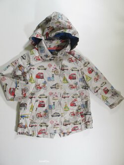 Pogumovaná bunda s obrázky pro holky secondhand Pogumovaná bunda s obrázky pro holky secondhand