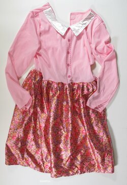 Růžové šaty Zahradnice second hand Růžové šaty Zahradnice second hand