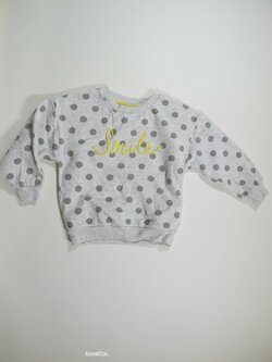 Puntíkovaná mikina pro holky secondhand Puntíkovaná mikina pro holky secondhand