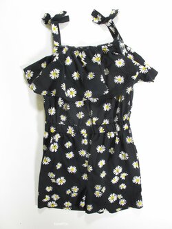 Letní overal pro holky s kytkami secondhnad Letní overal pro holky s kytkami secondhnad