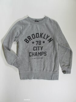 Šedá mikina pro kluky secondhhand Šedá mikina pro kluky secondhhand