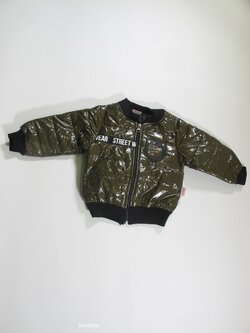 Bunda zeleno černá secondhand Bunda zeleno černá secondhand