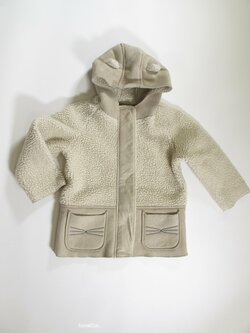 Podzimní kabátek pro děri s oušky secondhand Podzimní kabátek pro děri s oušky secondhand