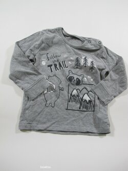 Triko dl.rukáv pro kluky šedé secondhand Triko dl.rukáv pro kluky šedé secondhand