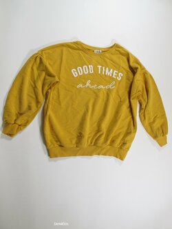 Mikina pro holky okrová secondhand Mikina pro holky okrová secondhand