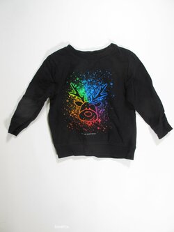 Vánoční mikina černá pro kluky secondhand Vánoční mikina černá pro kluky secondhand