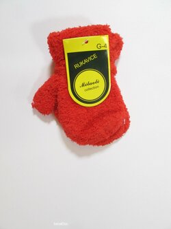 Fleesové rukavice pro holky na šnůrce nové Fleesové rukavice pro holky na šnůrce nové
