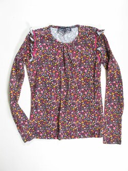 Triko dl.rukáv pro holky s kytkami secondhnad Triko dl.rukáv pro holky s kytkami secondhnad