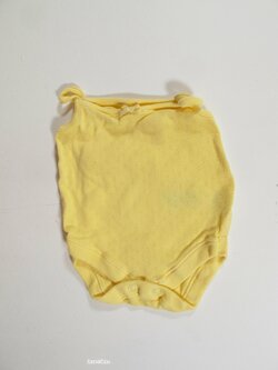 Body pro holky tílkové žluté secondhand Body pro holky tílkové žluté secondhand