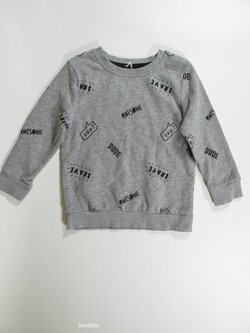 Mikina šedá pro kluky i secondhand Mikina šedá pro kluky i secondhand