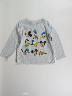 Triko dl.rukáv pro kluky šedé secondhand Triko dl.rukáv pro kluky šedé secondhand