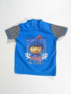 Triko plavkové pro kluky modro šedé secondhand Triko plavkové pro kluky modro šedé secondhand