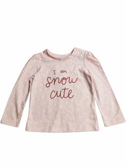 Růžové triko s puntíky dlouhý rukáv pro holky outlet George Růžové triko s puntíky dlouhý rukáv pro holky outlet George