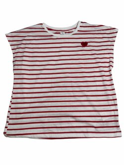 pruhované tričko pro holky se srdíčkem secondhand pruhované tričko pro holky se srdíčkem secondhand