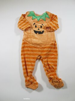 Sametový overálek na Halloween second hand Sametový overálek na Halloween second hand