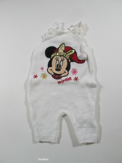 Bílý overálek Minnie second hand Bílý overálek Minnie second hand