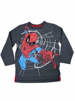 tričko spiderman s dlouhým rukávem pro kluky secondhand nutmeg tričko spiderman s dlouhým rukávem pro kluky secondhand nutmeg