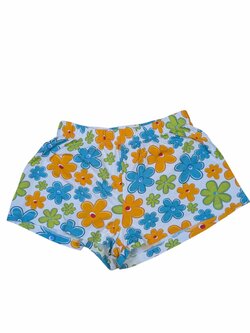 Bílé kraťasy kytkované pro holky secondhand Primark Bílé kraťasy kytkované pro holky secondhand Primark