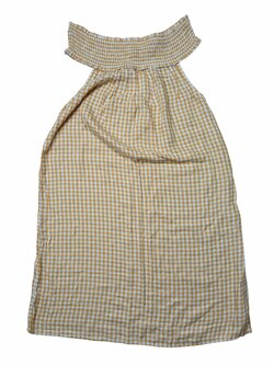 Žluté kostkované šaty pro holky outlet Dizzylissy Žluté kostkované šaty pro holky outlet Dizzylissy
