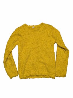 Žlutý chlupatý svetr slabý pro holky secondhand Žlutý chlupatý svetr slabý pro holky secondhand