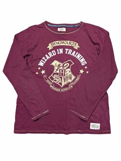 Vínové triko Harry Potter secondhand Vínové triko Harry Potter secondhand