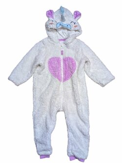 Huňatý overal jednorožce pro holky secondhand Nutmeg Huňatý overal jednorožce pro holky secondhand Nutmeg