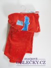 Červená fleesová deka pro děti 