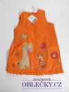 Šaty pro holky oranžové outlet 