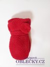 Pletené rukavičky  pro holky nové na šnůrce