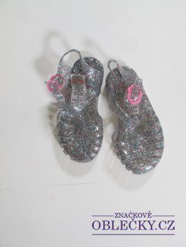 Zvětšit Gumové třpytivé boty pro holky outlet 