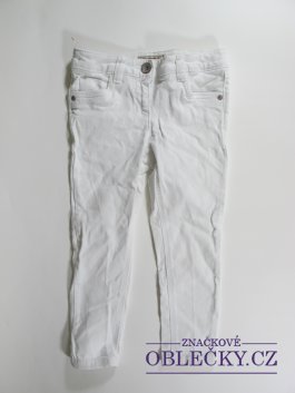 Zvětšit Bílé džínové kalhoty pro holky secondhand