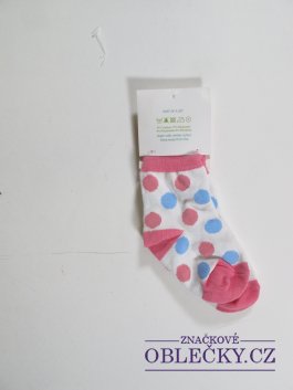 Zvětšit Ponožky s puntíkem pro holky outlet 